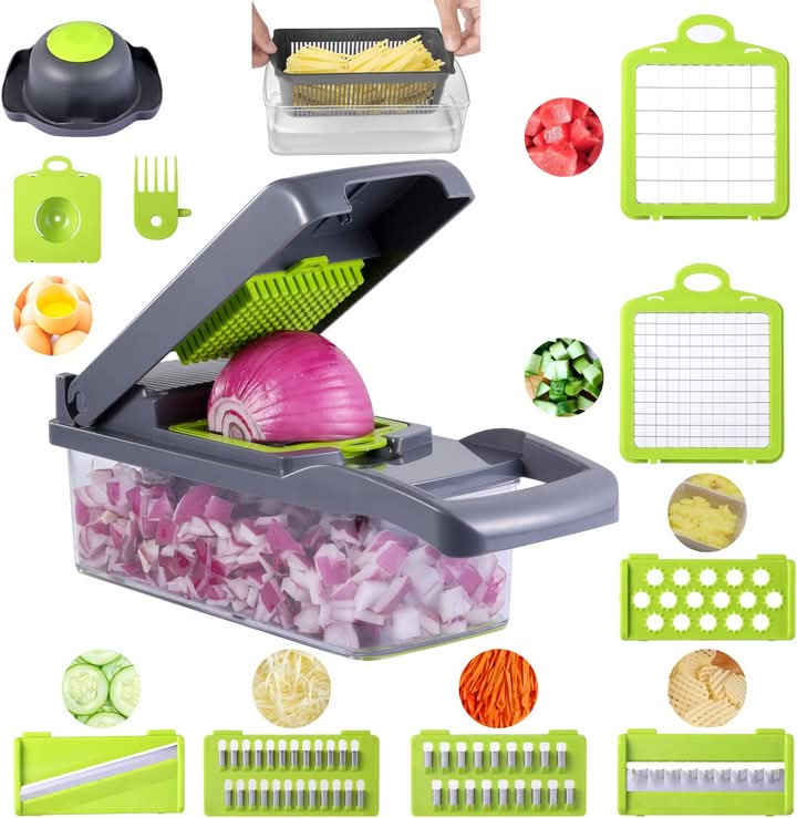 FRUIT & VEGETABLE'S CHOPPER (Bahrain Delivery Same Day)